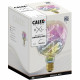 Ampoule LED E27 - CALEX - G125 NEO ORGANIC - Filament flexible - 4 W - 200 lm - 1800 K - Intensité variable - Arc-en-ciel