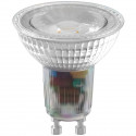 Ampoule LED reflecteur - CALEX - GU10 - 4,9 W - 345 lm - 2700 K - Intensité variable - Chrome