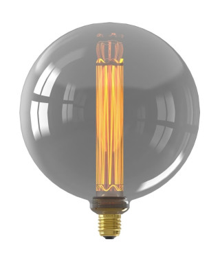 Ampoule LED E27 - CALEX - ROYAL KALMAR - Filament - 3,5 W - 60 lm - 2000 K - Intensité variable - Titanium