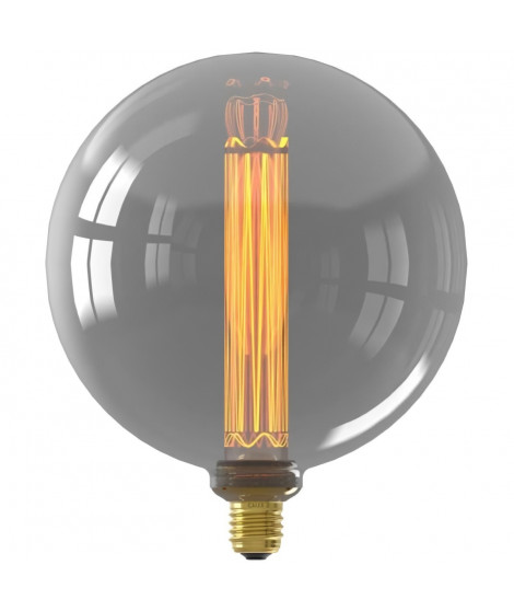 Ampoule LED E27 - CALEX - ROYAL KALMAR - Filament - 3,5 W - 60 lm - 2000 K - Intensité variable - Titanium