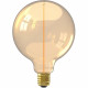 Ampoule LED E27 - CALEX - MAGNETO G125 - Filament droit - 3,4 W - 150 lm - 1800 K - Or