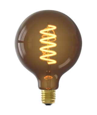 Ampoule LED E27 - CALEX - G125 GLOBE - Filament droit - 4 W - 120 lm - 1800 K - Intensité variable - Naturel