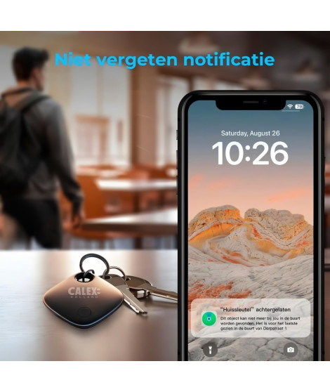 Smart tag - CALEX - Bluetooth tracker - Compatible avec Apple