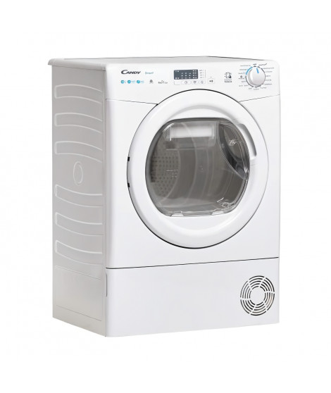 Seche-linge pompe a chaleur CANDY Smart CSE H10A1LE-47 - 10 kg - Connecté - 15 programmes - 66dB - Classe A+