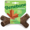 Benebone  Jouet  bâton a mâcher pour chien adulte, Taille S,  saveur bacon et bois d'érable , durable et résistant
