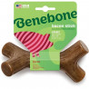 Benebone  Jouet  bâton a mâcher pour chien adulte, Taille S,  saveur bacon , durable et résistant