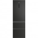 Réfrigérateur Combiné - HAIER - 3D 60 Series 5 HTW5618ENPT - Classe E - 360 L - 185 x 59,5 x 66,7 cm - Noir