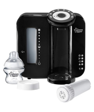 TOMMEE TIPPEE Perfect Préparateur Chauffe Biberons, Perfect Prep, Noir