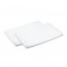 MAXI-COSI Lot de 2 draps nouveau-né pour Lit/Parc Swift, Blanc