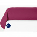 Lot de 2 taies de traversin - LOVELY HOME - LH71602 - 85 x 185 cm - Fuchsia