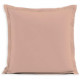 Lot de 2 taies d'oreiller - LOVELY HOME - LH71620 - 73 x 73 cm - Rose