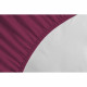 Drap-housse - LOVELY HOME - LH71613 - 90x190+30 cm - Fuchsia
