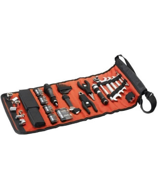 Sacoche enroulable de mécanique automobile (76 Accessoires) - BLACK+DECKER - A7144-XJ