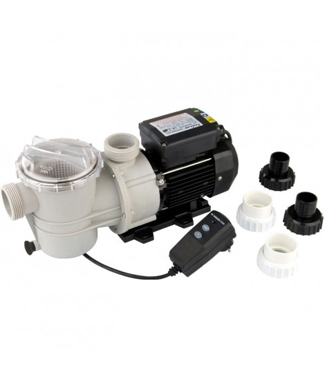 Pompe de piscine Ubbink Poolmax TP50 - 0,50CV - Débit max 12600l/h - Garantie 2 ans