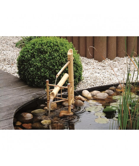 Ubbink Dispositif d'eau en bambou Shishi Odoshi 1221602 403772