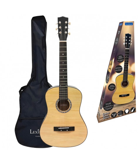 LEXIBOOK Guitare Acoustique en Bois - 91 cm