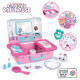Smoby - Gabby et la Maison Magique - Valise beauté  facile a transporter - 13 accessoires inclus : coiffure, onglerie, maquil…
