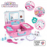 Smoby - Gabby et la Maison Magique - Valise beauté  facile a transporter - 13 accessoires inclus : coiffure, onglerie, maquil…