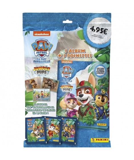 Album - PANINI - La Pat' Patrouille Mission Jungle - 184 stickers