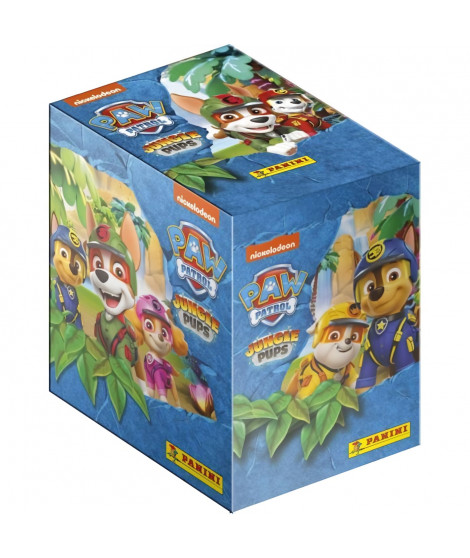 Boîte de 36 pochettes - PANINI - La Pat' Patrouille Mission Jungle - 180 stickers