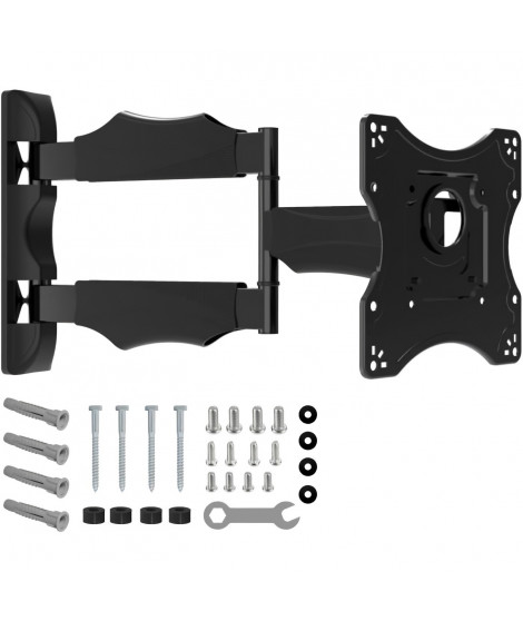 NANOOK Support Mural orientable et inclinable pour téléviseurs 19-43 Pouces - Support Mural pour téléviseurs LCD, LED, QLED e…
