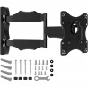 NANOOK Support Mural orientable et inclinable pour téléviseurs 19-43 Pouces - Support Mural pour téléviseurs LCD, LED, QLED e…