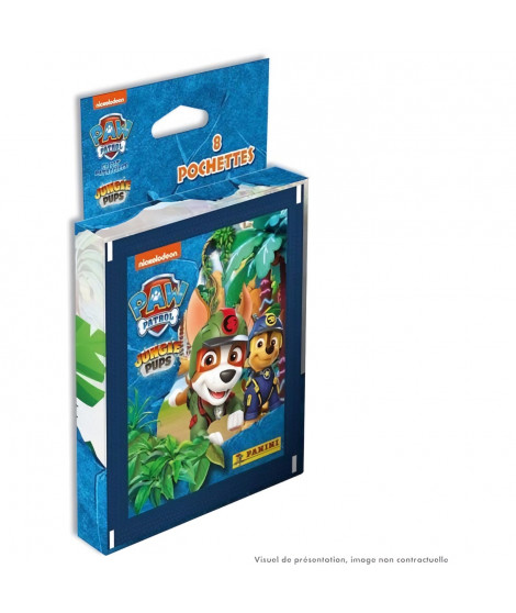 Blister 13+1 pochettes - PANINI - La Pat' Patrouille Mission Jungle - 70 stickers