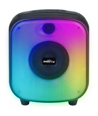 Enceinte Bluetooth - BIGBEN - Format cube - 200W, Effets lumineux, USB, Micro-SD, Batterie Li-on USB-C