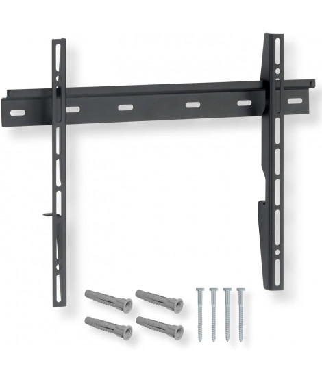 Support Mural TV NANOOK - Ultra Plat - 32-55 Pouces - pour télés LCD et (O)LED - Noir