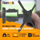 NANOOK Support Mural orientable pour téléviseurs 32-55 Pouces - Inclinable - Support Mural pour téléviseurs LCD, LED, QLED et…