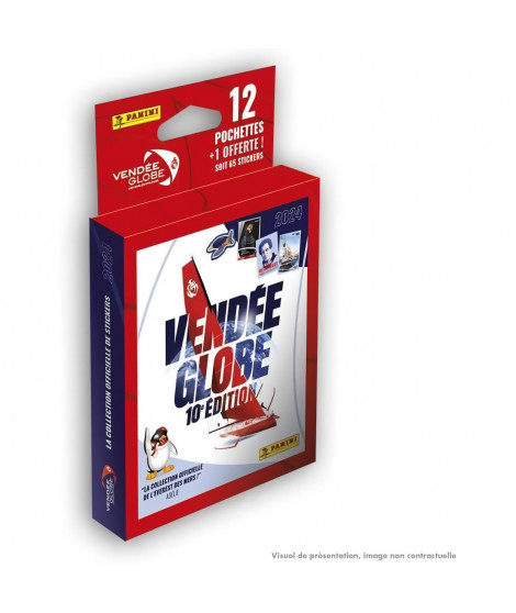 Blister 12+1 - PANINI - Vendée Globe - Stickers et album