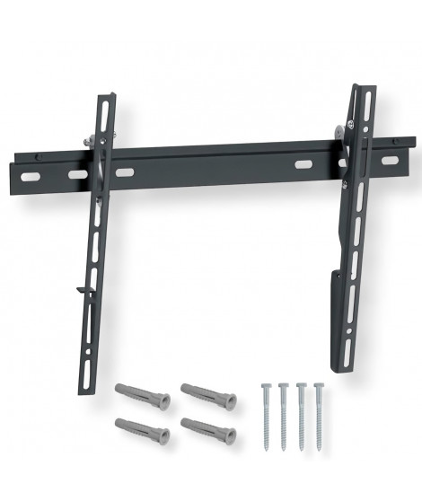 NANOOK Support Mural inclinable pour téléviseurs de 32-55 Pouces- Solution de Montage pour des télés LCD et (O)LED - Noir