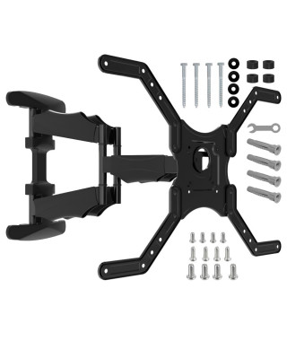 NANOOK Support Mural orientable pour téléviseurs 40-65 Pouces - Inclinable - Support Mural pour téléviseurs LCD, LED, QLED et…