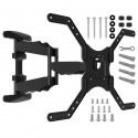 NANOOK Support Mural orientable pour téléviseurs 40-65 Pouces - Inclinable - Support Mural pour téléviseurs LCD, LED, QLED et…