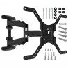 NANOOK Support Mural orientable pour téléviseurs 40-65 Pouces - Inclinable - Support Mural pour téléviseurs LCD, LED, QLED et…