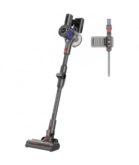 Aspirateur balai sans fil - EZICLEAN - Cyclomax R12 Flex - 30 min - 200 W - 20 kPa - Gris