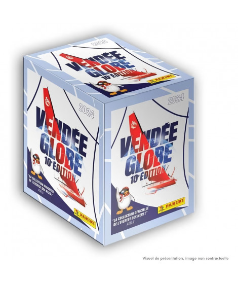 Boîte de 36 pochettes - PANINI - Vendée Globe - Stickers