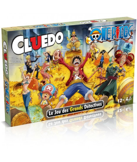 Jeu de société - WINNING MOVES - Cluedo One Piece - Édition spéciale avec l'équipage de Luffy