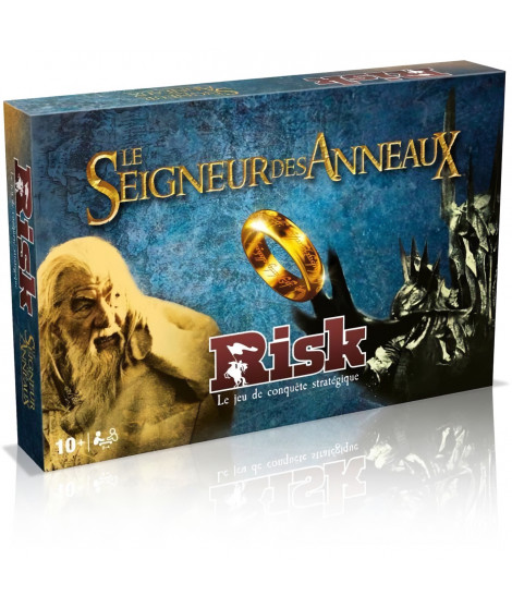 Jeu de société - WINNING MOVES - Risk Le Seigneur des Anneaux - Conquete des territoires en Terre du Milieu