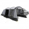 Auvent pour fourgon - KAMPA - Touring Air RH - Grand espace, fenetres larges, ventilations moustiquaires, chambre 4 personnes…