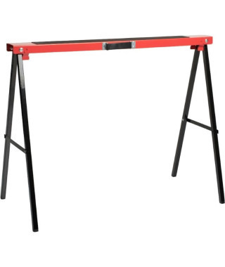 Tréteau - NORDLINGER PRO - Promalin Métal - Lot de 2 - Rouge