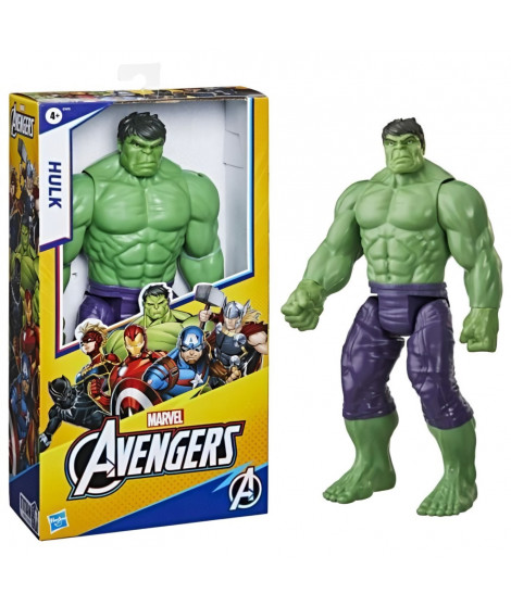 Figurine Hulk 30 cm, jouet Avengers Titan Hero Series pour enfants a partir de 4 ans, Marvel