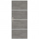 Kit de Rénovation pour Porte Intérieure - NORDLINGER PRO - 4 Feuilles 85 x 50 cm & 3 Profils 85 x 2 cm - Gris Agate