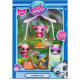 Pack a theme 3 Pets - BANDAI - Littlest Pet Shop Camping - Animaux et accessoires
