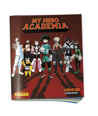 Album + porte-cartes - PANINI - My Hero Academia - 200 stickers et 50 cartes