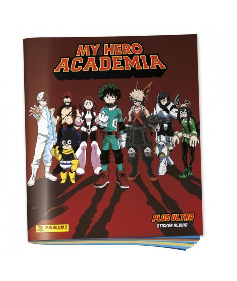Album + porte-cartes - PANINI - My Hero Academia - 200 stickers et 50 cartes