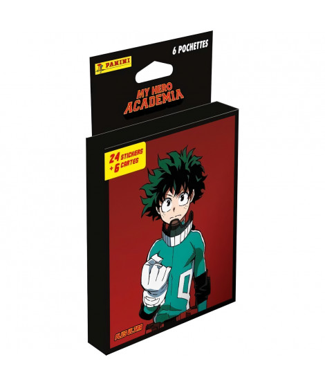 Blister 6 pochettes - PANINI - My Hero Academia - Stickers et cartes
