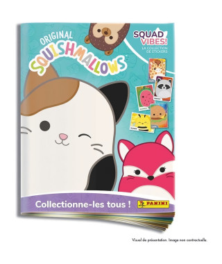 Album - PANINI - Squishmallows - 188 stickers et 40 pages