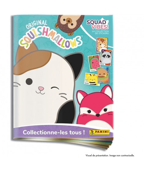 Album - PANINI - Squishmallows - 188 stickers et 40 pages