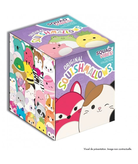 Boîte de 36 pochettes - PANINI - Squishmallows - 180 stickers